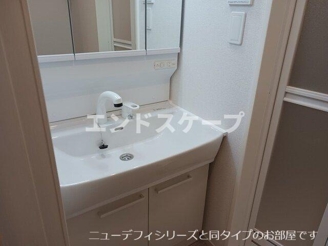 ウエスト．ゲート　Ⅰの洗面所|高崎、前橋のお部屋探しはエンドスケープまで！お客様の理想お聞かせ下さい♪