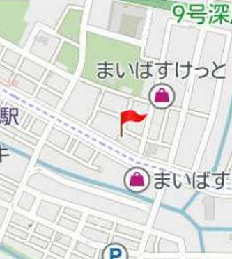 【地図】 | 門前仲町3分　マガザン門前仲町Ⅲ　45.95㎡