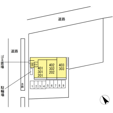 ポラリスの区画図