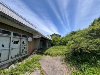 【前面道路含む現地写真】 | 会津若松市神指町大字北四合横沼丙　畑あり　平屋