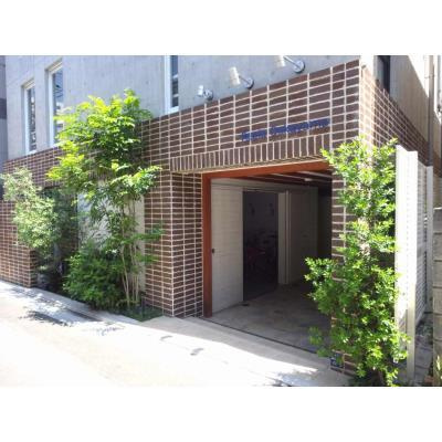 レピア大岡山のエントランス