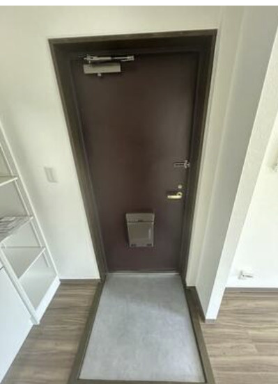 サンハイツ洗足の玄関