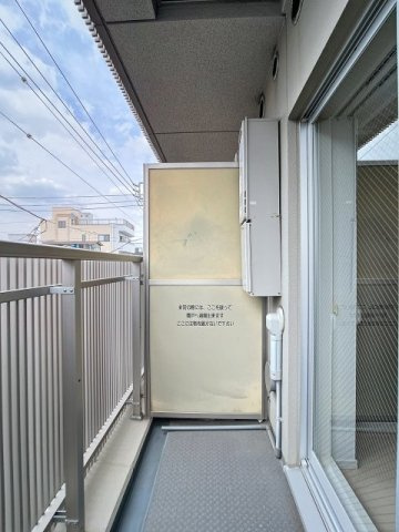 PREMIUM　CUBE　大岡山のバルコニー