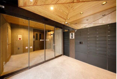 ドゥーエ西小山のロビー