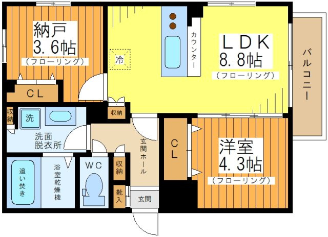 COMPOSITE目黒学芸大学THE PARKの間取り
