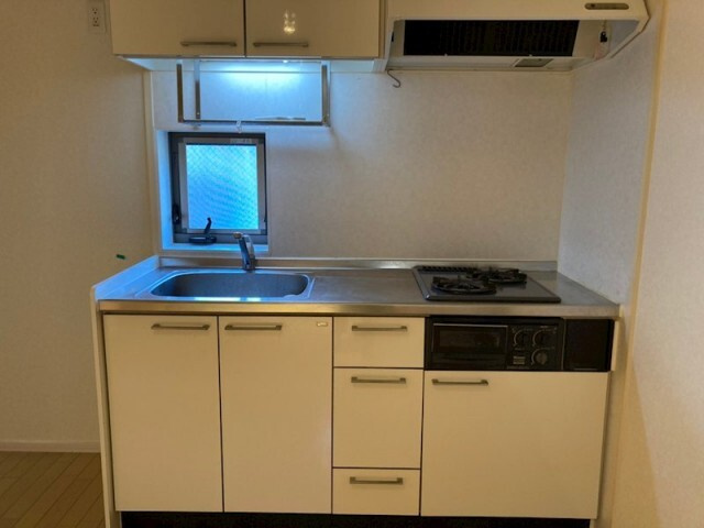 目黒区柿の木坂３丁目の賃貸マンションのキッチン