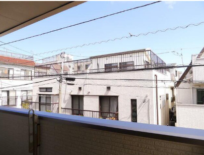 シュライン洗足のバルコニー