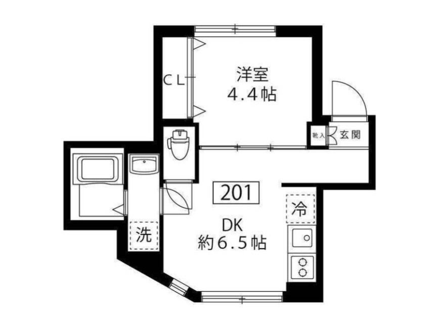 FACTORY NAKAMEGUROの間取り