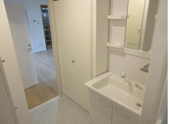  ヴィラ西小山  公開非公開の洗面所