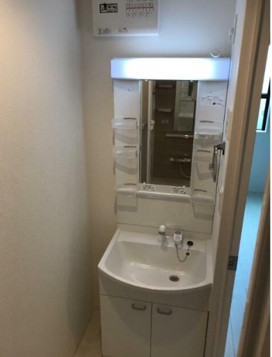 ミハス西小山の洗面所