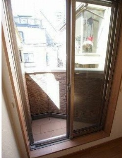  カーサ　アリエッタのバルコニー