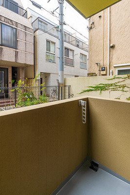 パーク西小山のバルコニー