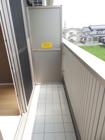 アリエッタ川口のバルコニー