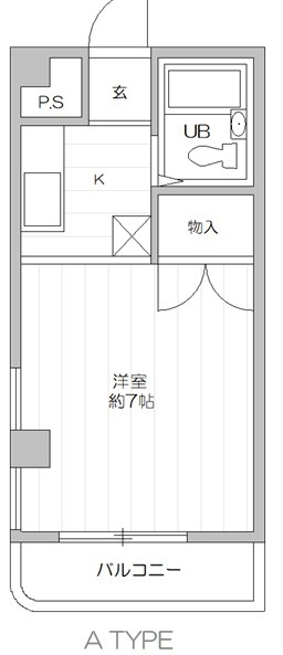 ル・パレ福住の間取り