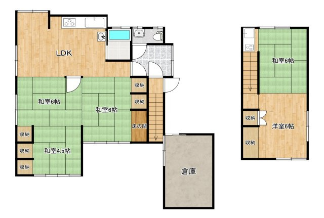 【間取り】 | 帯山1丁目戸建