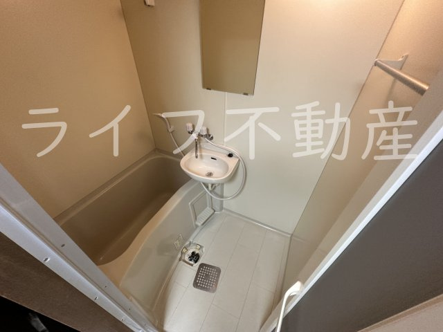 リバーサイド瓢箪山の浴室|日々の疲れを癒すお風呂付です