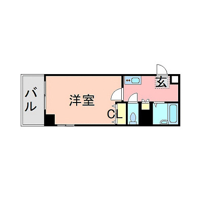 【間取り】 | ラフォーレ博多駅前
