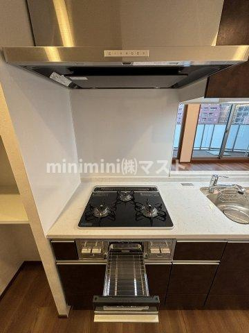 大阪市中央区松屋町住吉の賃貸マンションのキッチン