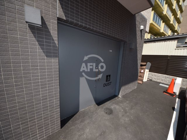 ラシュレ北浜　中大江小学校区のその他共用部分|ラシュレ北浜　ゴミ置き場