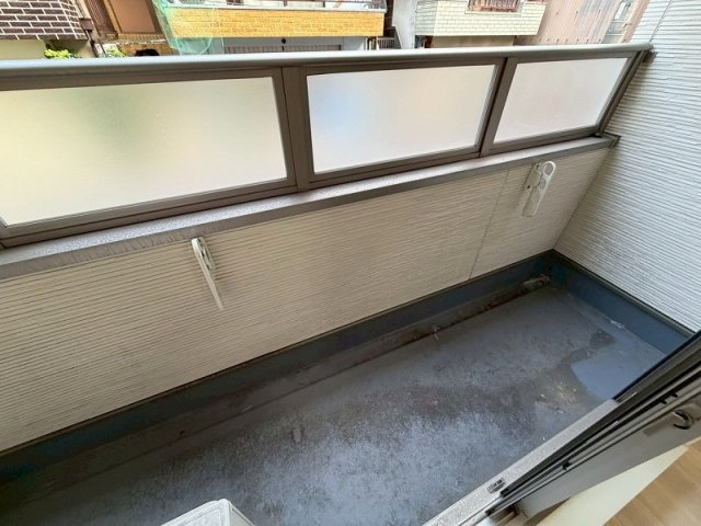 クリエオーレ佃のバルコニー