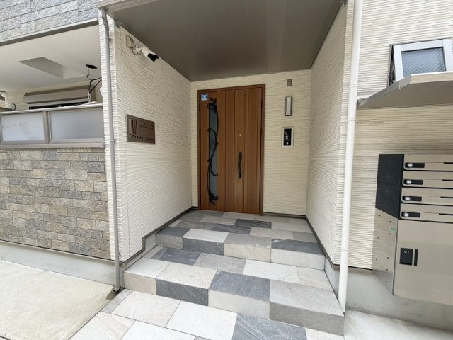 クリエオーレ佃のエントランス