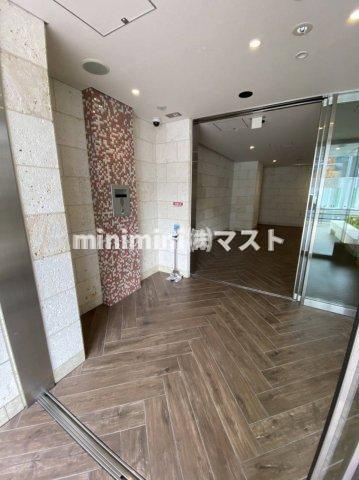 大阪市西区南堀江３丁目の賃貸マンションのセキュリティ