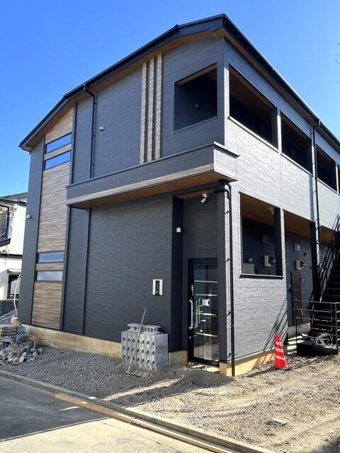川崎市多摩区生田６丁目のアパートの外観