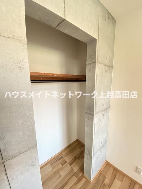 コンフォート東本町の収納|クローゼット（参考A号室反転室内写真）