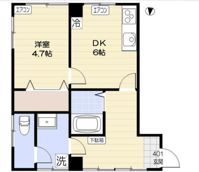 ＹＤビルディングの間取り