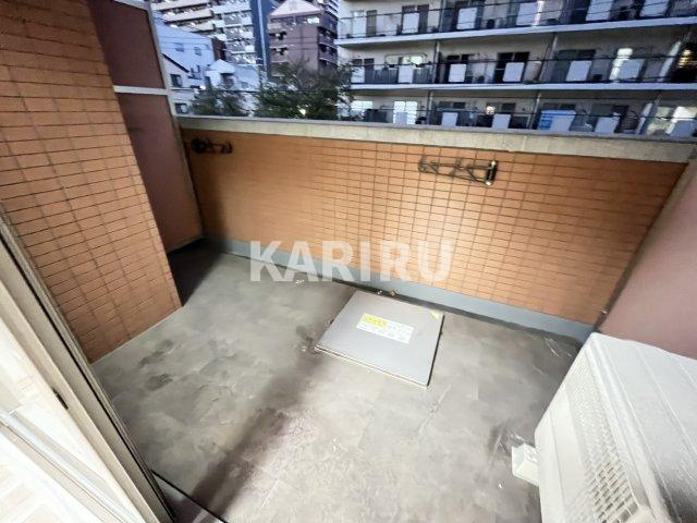 プレジオ城東中央のバルコニー
