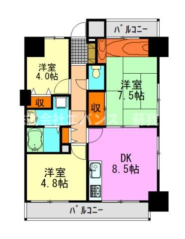 【間取り】 | ライトウェーブ千葉神明