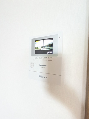 TVモニタ付で来客時も安心♪