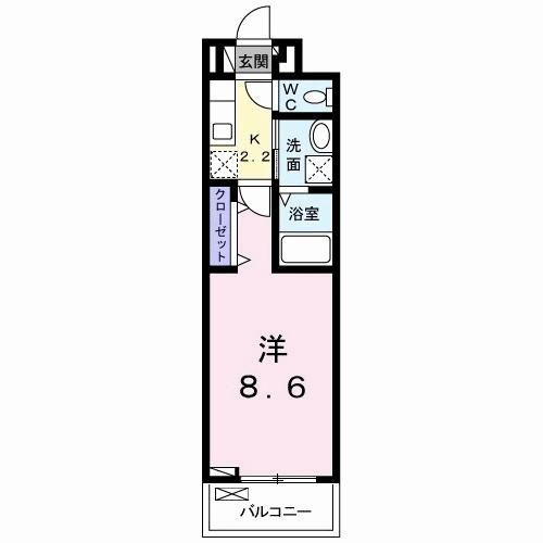 メゾン　ＴＯＺＥＮの間取り
