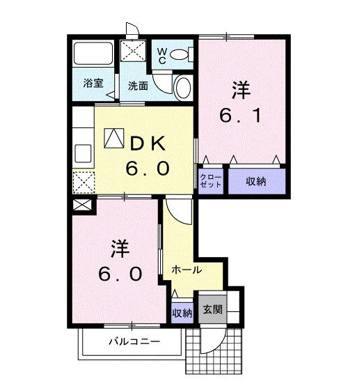 サンリットの間取り