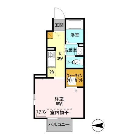 ＣＡＳＡ芝塚ＭＴの間取り