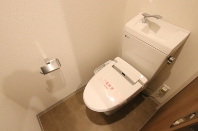 嬉しい温水洗浄便座付き