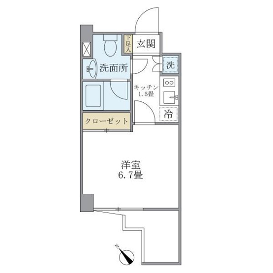 【間取り】 | ＫＤＸレジデンス門前仲町