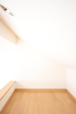 6.2帖洋室には何かと便利なロフト付き