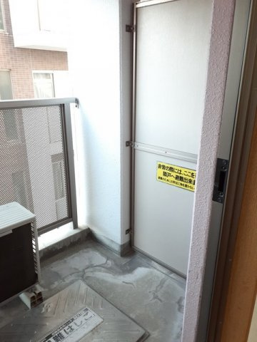 クレスト呉服町のバルコニー