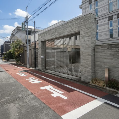 パークホームズ下目黒の駐車場