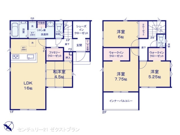 渋川市金井2棟 1号棟