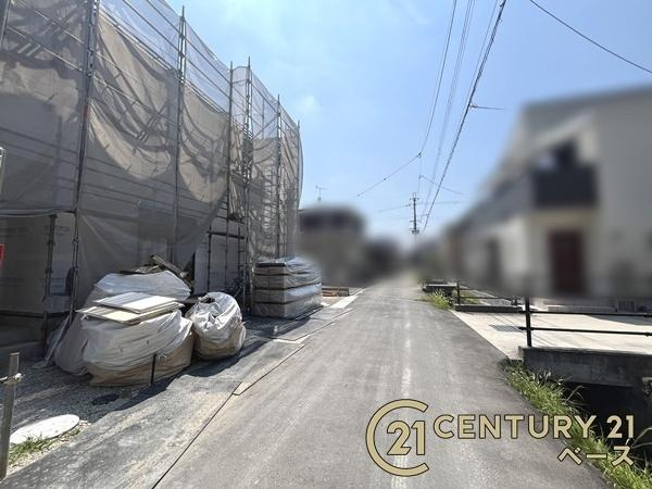 クレイドルガーデン今国府町 １号棟 ／新築一戸建の前面道路含む現地写真|■現地撮影写真■落ち着いた雰囲気の閑静な住宅地内です！