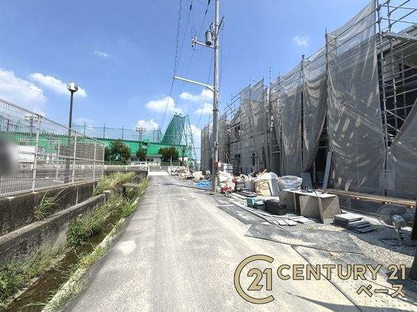 クレイドルガーデン今国府町 ２号棟 ／新築一戸建の前面道路含む現地写真|■現地撮影写真■落ち着いた雰囲気の閑静な住宅地内です！