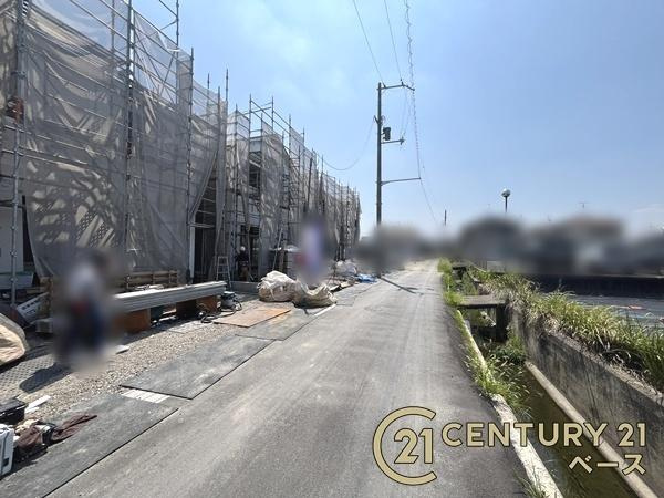 クレイドルガーデン今国府町 ２号棟 ／新築一戸建の前面道路含む現地写真|■現地撮影写真■