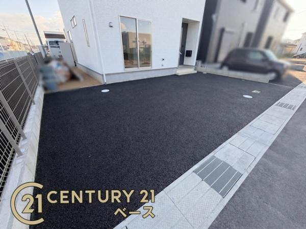 クレイドルガーデン今国府町 ４号棟 ／新築一戸建の前面道路含む現地写真|■現地撮影写真■