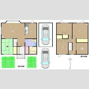 【間取り】 | あいの里1-3戸建