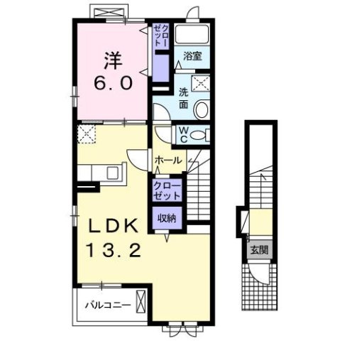 Ｍａｉｓｏｎ　ふじの間取り