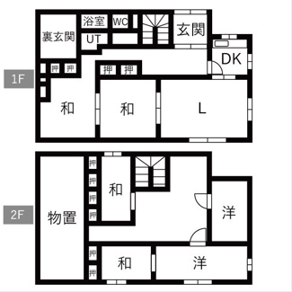 【間取り】 | 親船町50-2 戸建