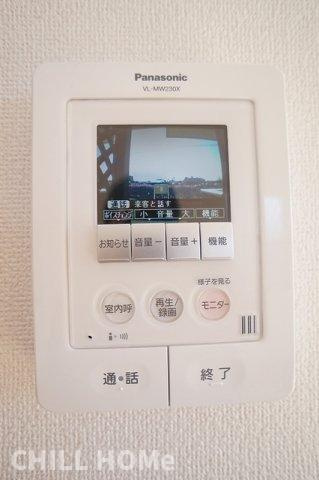 レッジェンダＢのセキュリティ|当社、チルホームのHPもご覧ください(^^)/物件情報多数♪