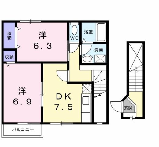 アスティオスの間取り